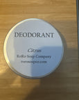 Citrus Deodorant