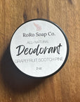 Grapefruit Scotch Pine Deodorant